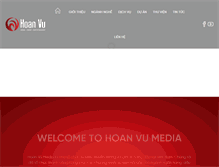 Tablet Screenshot of hoanvumedia.com